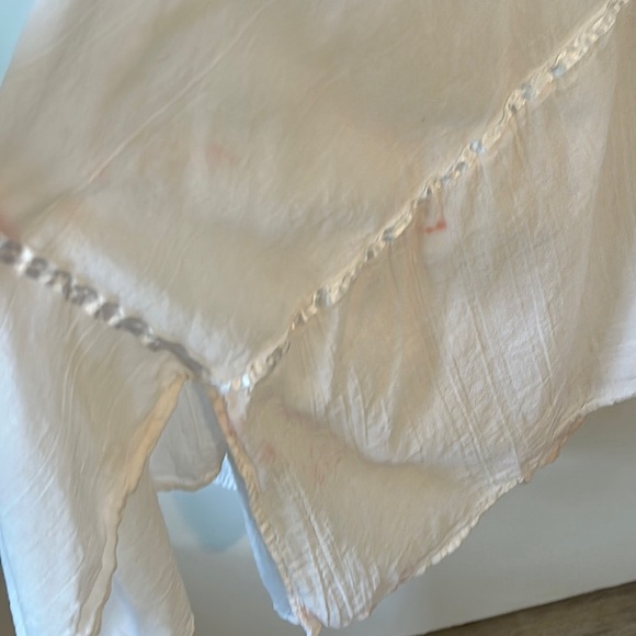 VINTAGE | Halter Mexican Vintage Cotton Gauze Embroidered Dress - Picture 11 of 16